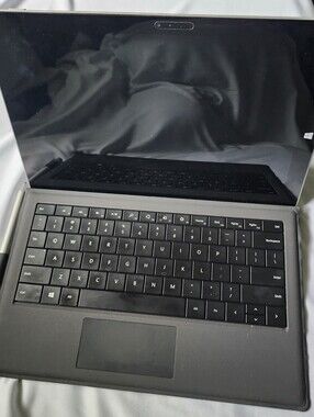 Microsoft Surface 8 and Silver Pen With Removable keyboard